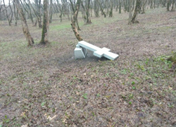 Ставропольские вандалы сломали поклонный крест на Татарском городище