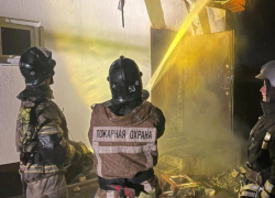 В хуторе Ташла загорелся частный дом