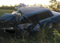 Молодой мужчина на ВАЗ-2107 заснул за рулем и разбился насмерть на Ставрополье 