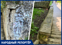 Стена может обвалиться на коляски и детей: ставропольцев возмутила ситуация с опасным объектом в краевой столице