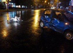 В Ставрополе автомобиль сбил несовершеннолетнего скутериста