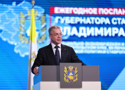 Не словоблудствовать и не тратить средства попусту: о чем губернатор Ставрополья  говорил в своем ежегодном послании