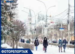 В Ставрополе выпал первый снег