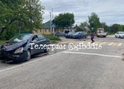 В Георгиевске из-за тройного ДТП пострадали три человека