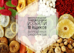 60 килограммов сухофруктов было изъято в аэропорту