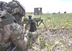 Ставропольские десантники показали в деле новейший пулемет в зоне СВО