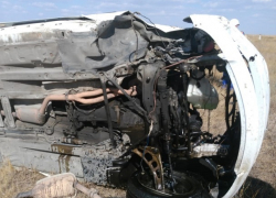 Водитель «БМВ» заснул за рулем и несколько раз перевернул авто на Ставрополье 