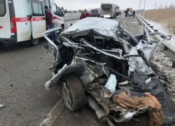 Водитель «десятки» погиб в жестком лобовом ДТП с рейсовым автобусом на Ставрополье 