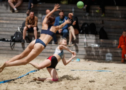 Ставропольские девушки досрочно стали чемпионками страны по пляжному гандболу 