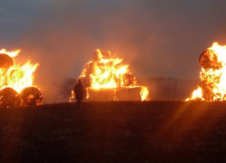 На Ставрополье завершено расследование дела об умышленном поджоге семи рулонов сена