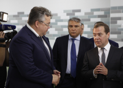 Глава Ставрополья рассказал Медведеву, что благодаря господдержке попал в другой мир