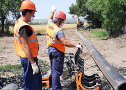 Бригады Ставрополькрайводоканала заменили часть аварийного участка водной магистрали на Бешпагир