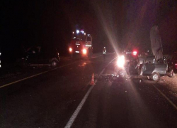 В страшной аварии на Ставрополье погиб человек и пятеро пострадали