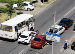 Массовая авария «закупорила» центр Ставрополя