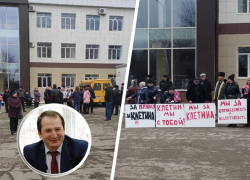 «Клетин! Мы с тобой», — под таким лозунгом в Георгиевске состоялся митинг в поддержку главы