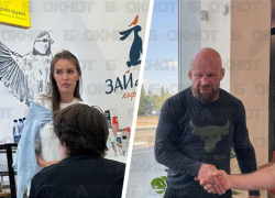 Блогера-миллионника Костенко и известного бойца Джеффа Монсона встретили в аэропорту Ставрополя