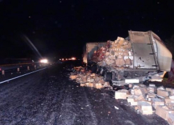 Водитель погиб при столкновении двух грузовиков на трассе Ставрополья