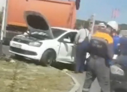 Жесткая авария с участием двух "легковушек" произошла в Ставрополе 