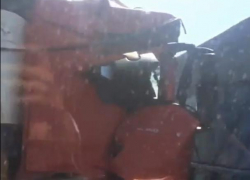 "Магнитовская" фура врезалась в другой большегруз на трассе в Ставропольском крае 