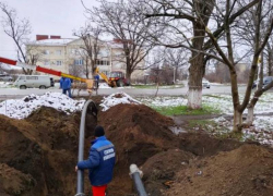 Крайводоканал продолжает обновлять сети водоснабжения в Труновском округе