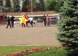 В Ставрополе подростки решили поиздеваться над аниматором в костюме звёздочки