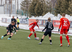 «Сухарь» под снегом: футболисты пятигорского «Машука-КМВ» добыли ничью на Урале