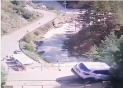 В сети появились видеокадры последних секунд жизни ставропольской журналистки, погибшей  в ущелье Адыр-Су