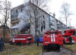 В пожаре сгорела кровля дома на улице Трунова в Ставрополе