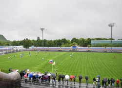 Новое тренировочное поле к ЧМ-2018 за 152 миллиона рублей открыли в Лермонтове 