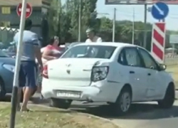 Серьезная пробка из-за ДТП образовалась в Ставрополе 