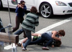 В Ставрополе произошла драка между двумя водителями маршрутки