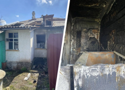 Пожар в частном доме унес жизнь женщины в Невинномысске