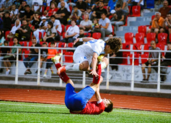 Динамовцы в Ставрополе по итогам футбольной битвы поделили очки с донскими армейцами 