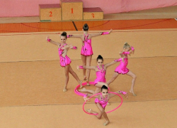 В Пятигорске состоялось детское соревнование по художественной гимнастике 