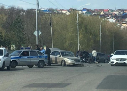 Рассыпавшиеся после аварии машины парализовали движение в Ставрополе