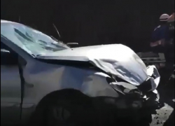 Утреннее ДТП на спуске Вавилова помяло машины и попало на видео в Ставрополе