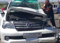 Первые минуты после ДТП с участием ставропольского депутата Гонтаря попали на видео