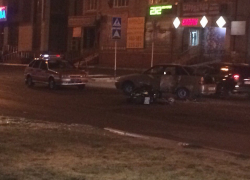 В Ставрополе мотоциклист не смог проскочить мимо "десятки"