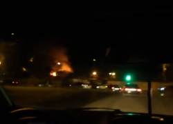 В Ессентуках горела территория нарзанного завода