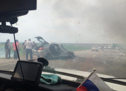 Водитель иномарки спровоцировала лобовое столкновение и погибла