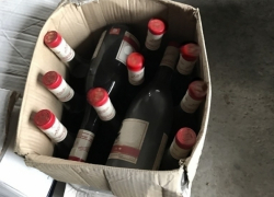 Тысячи литров «паленки» под маркой популярного ставропольского бренда в Буденновске попали на видео