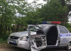 Серьезные последствия резонансного ДТП с "Газелью" и машиной ДПС в Ставропольском крае попали на видео 