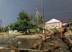 Ливень и шквалистый ветер оставили на Ставрополье без электричества более 80 тысяч человек