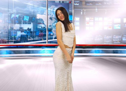 Вестью о солнечной весне обнадежила ставропольцев прелестная Вика из «Блокнота»