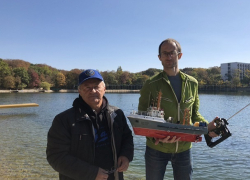 Копиии дорогих яхт и судов спустили на воду в Железноводске