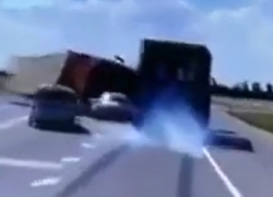 Появились страшные кадры аварии, в которой погибли двое ставропольчан