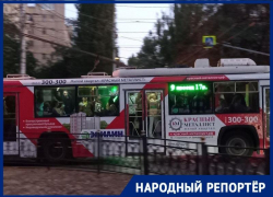 Переполненные троллейбусы в очередной раз зафиксировали в Ставрополе 