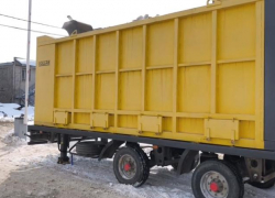 Работу снегоплавильной машины в Ставрополе показали на видео