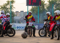 Мотоболисты ипатовского «Колоса» обострили интригу в чемпионате страны 