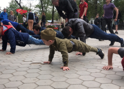 На Ставрополье был установлен рекорд по отжиманиям 